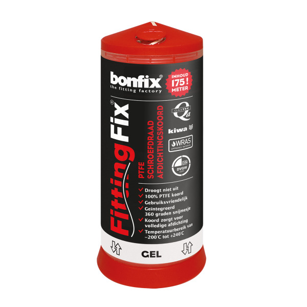 Bonfix PTFE FittingFix Afdichtingkoord  175 meter - 81701 (geschikt voor Glycol)